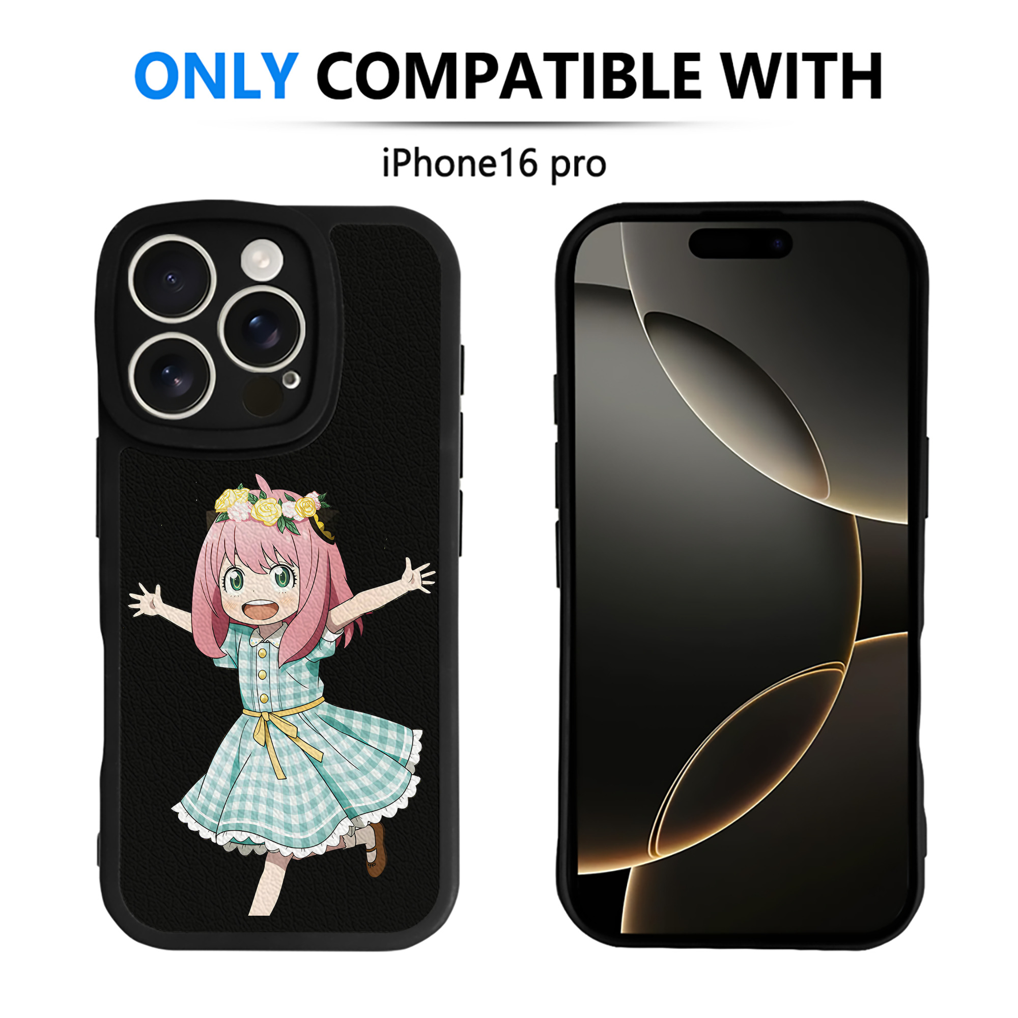 （画像用） SPY×FAMILY间谍家家酒 【iPhone 16シリーズ対応】シリコンスマホケース（レザー調） 材質：シリコン